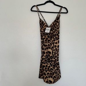 Forever 21 cheetah print mini dress